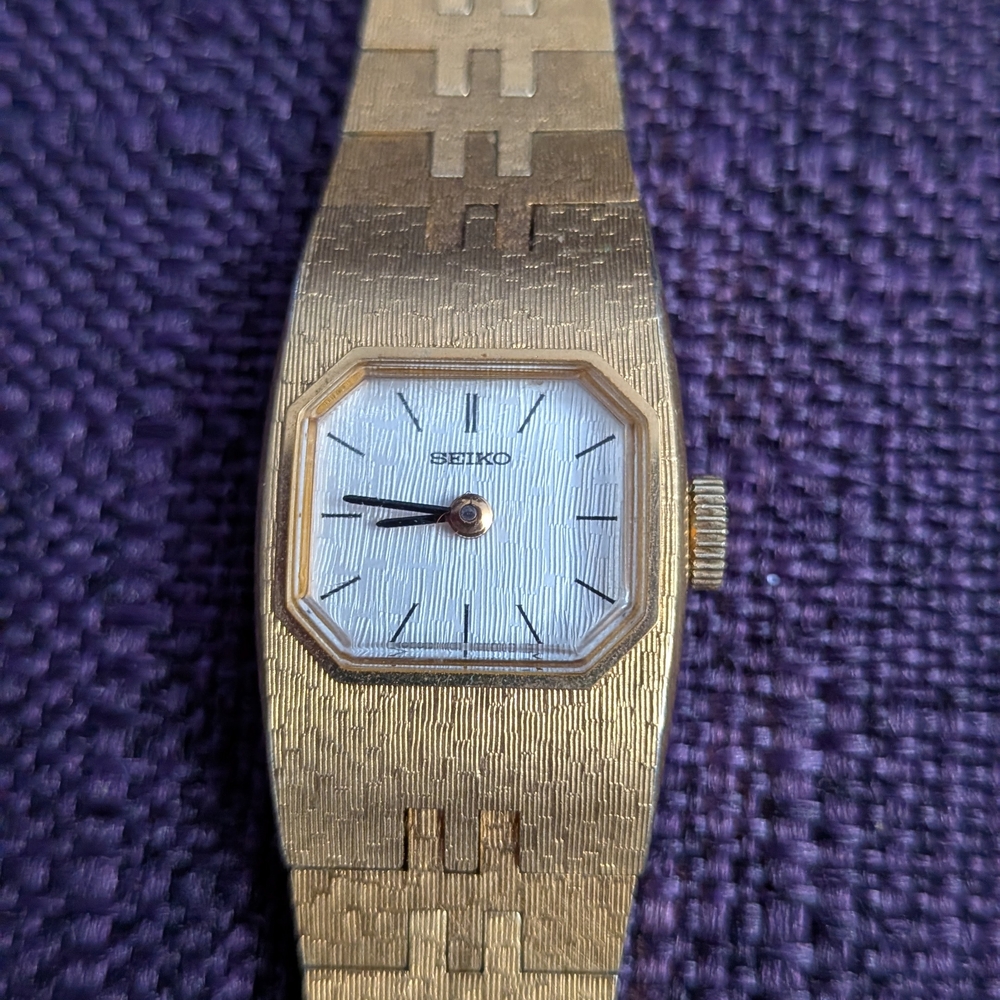 Seiko Gold and Silver Watch